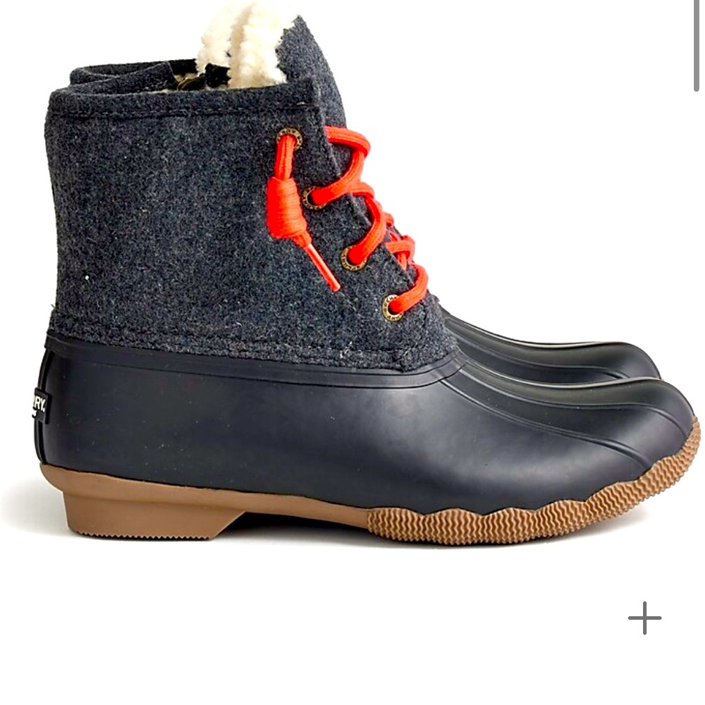 Sperry for J. Crew shearwater flannel boots